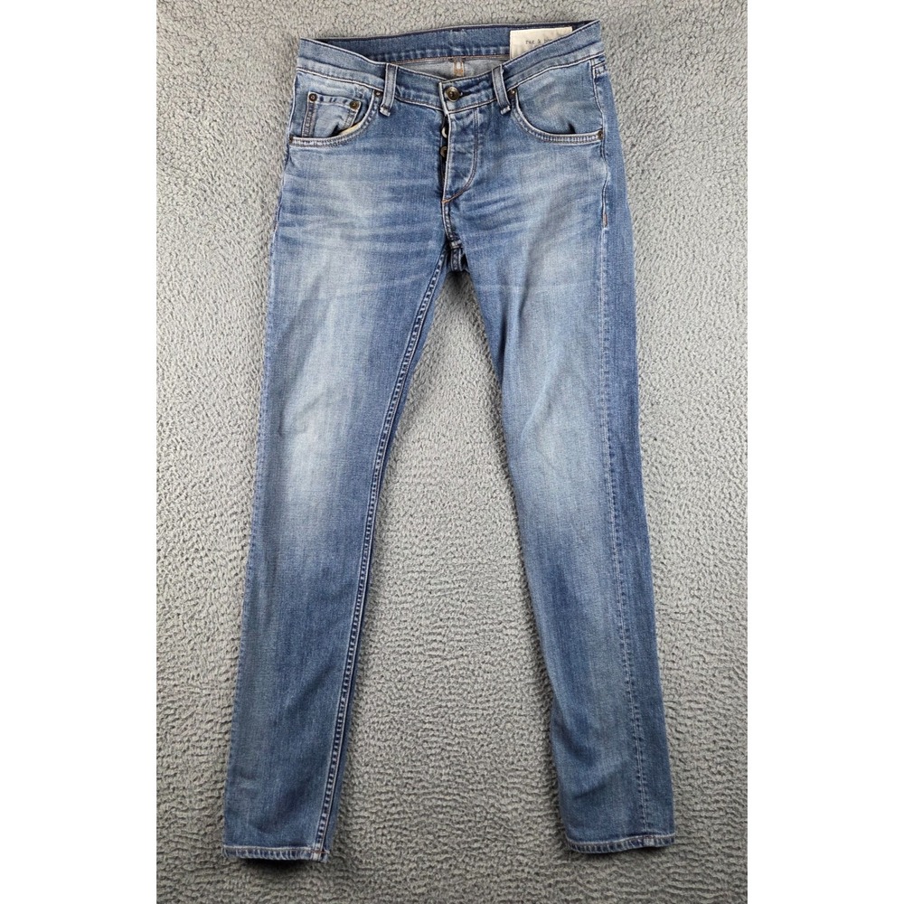 Rag and Bone Jeans Mens 28 (29x32) Blue Denim‎ Fit 2 Slim Leg Button Fly Pants